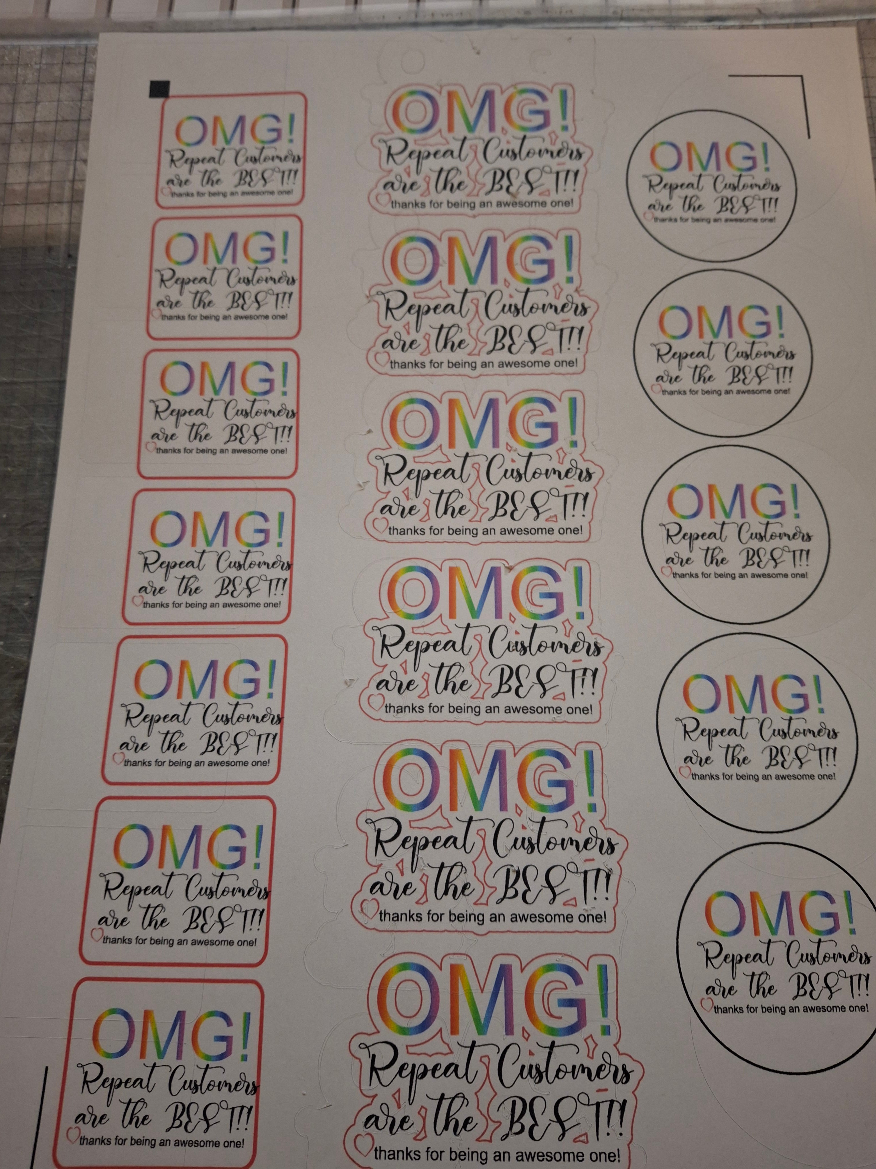 Custom Business Stickers