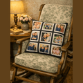 Personalised 9-Panel Photo Cushion – Custom Memory Gift, Handmade in Hull