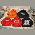 Create a cosy personalised hoodie your little one will love. Add any name, character, theme or design — perfect for birthdays, school, clubs, or everyday comfort.