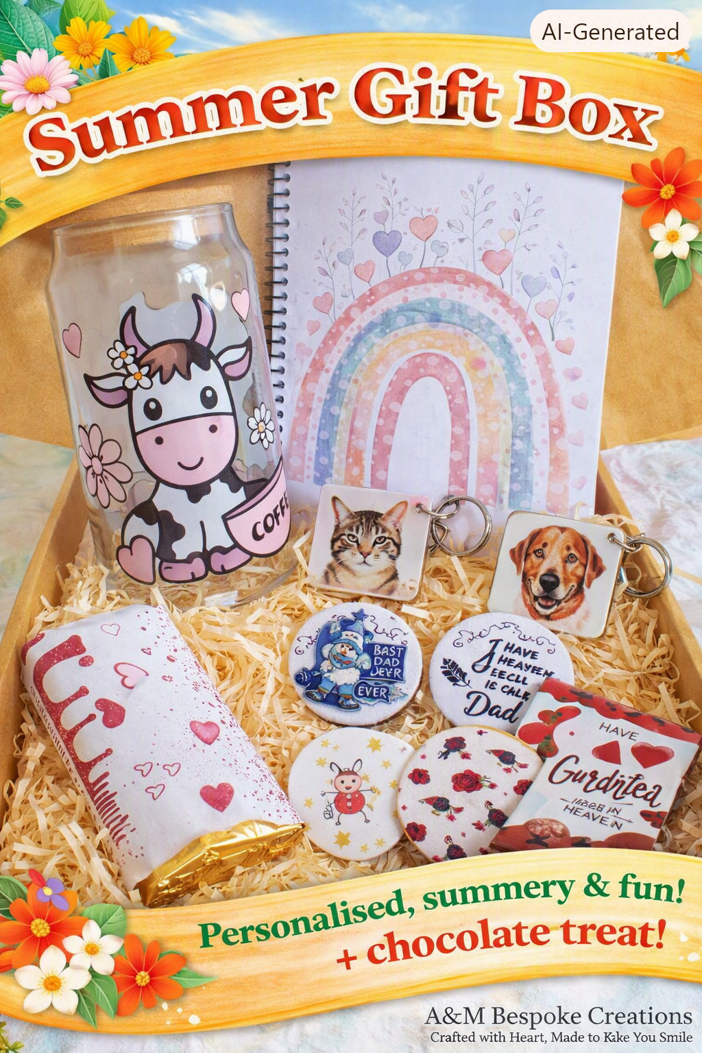 🌞 Seasonal Subscription Gift Box – Summer Edition Adult & Child Options | Personalised | Limited Edition