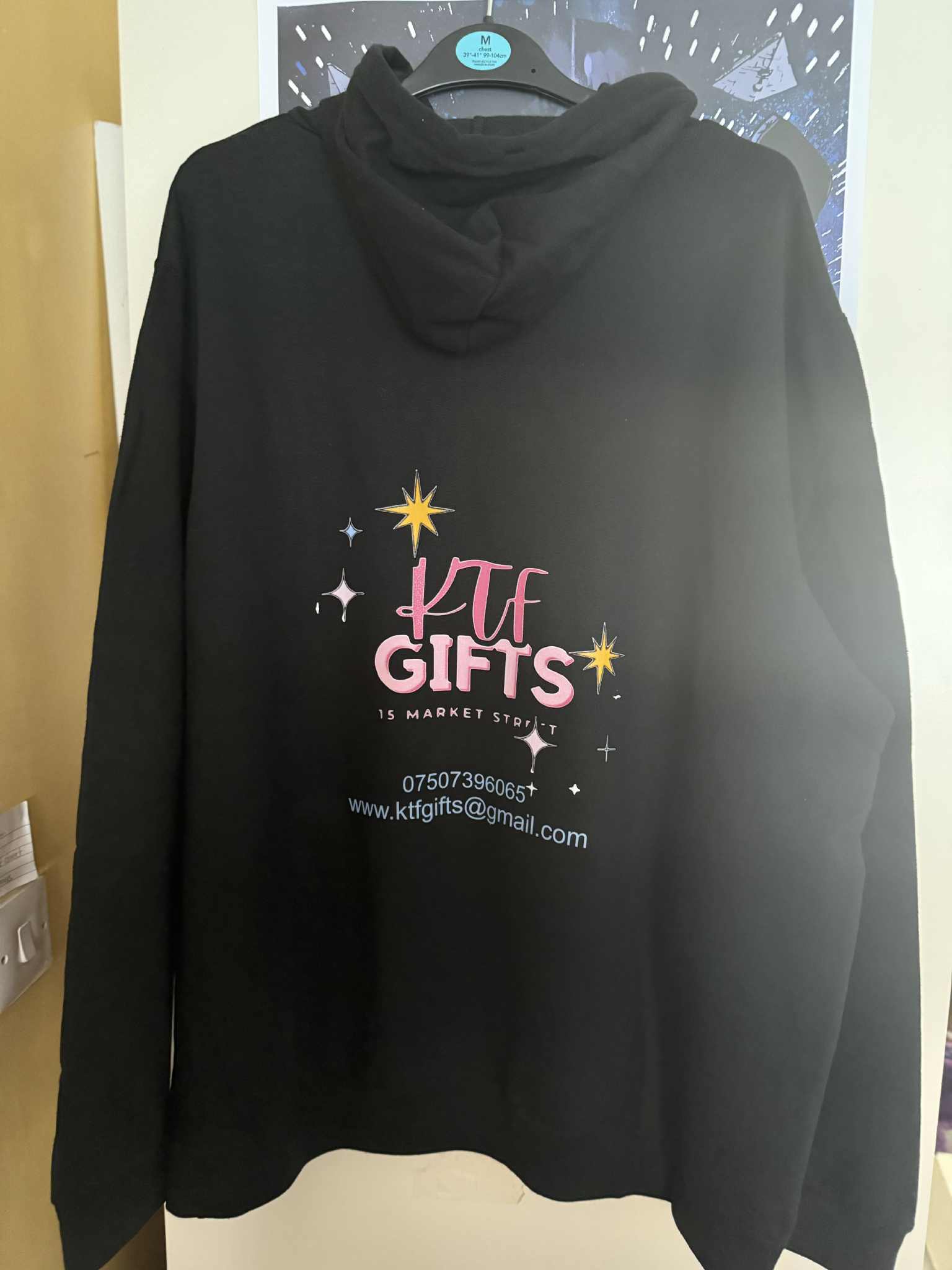 Personalised Business Hoodie – DTF Print