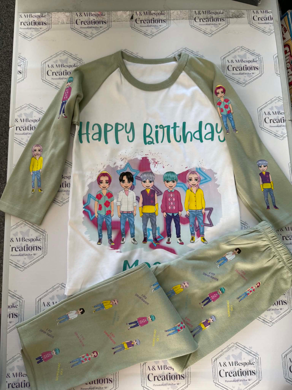Children's Birthday Pyjamas
